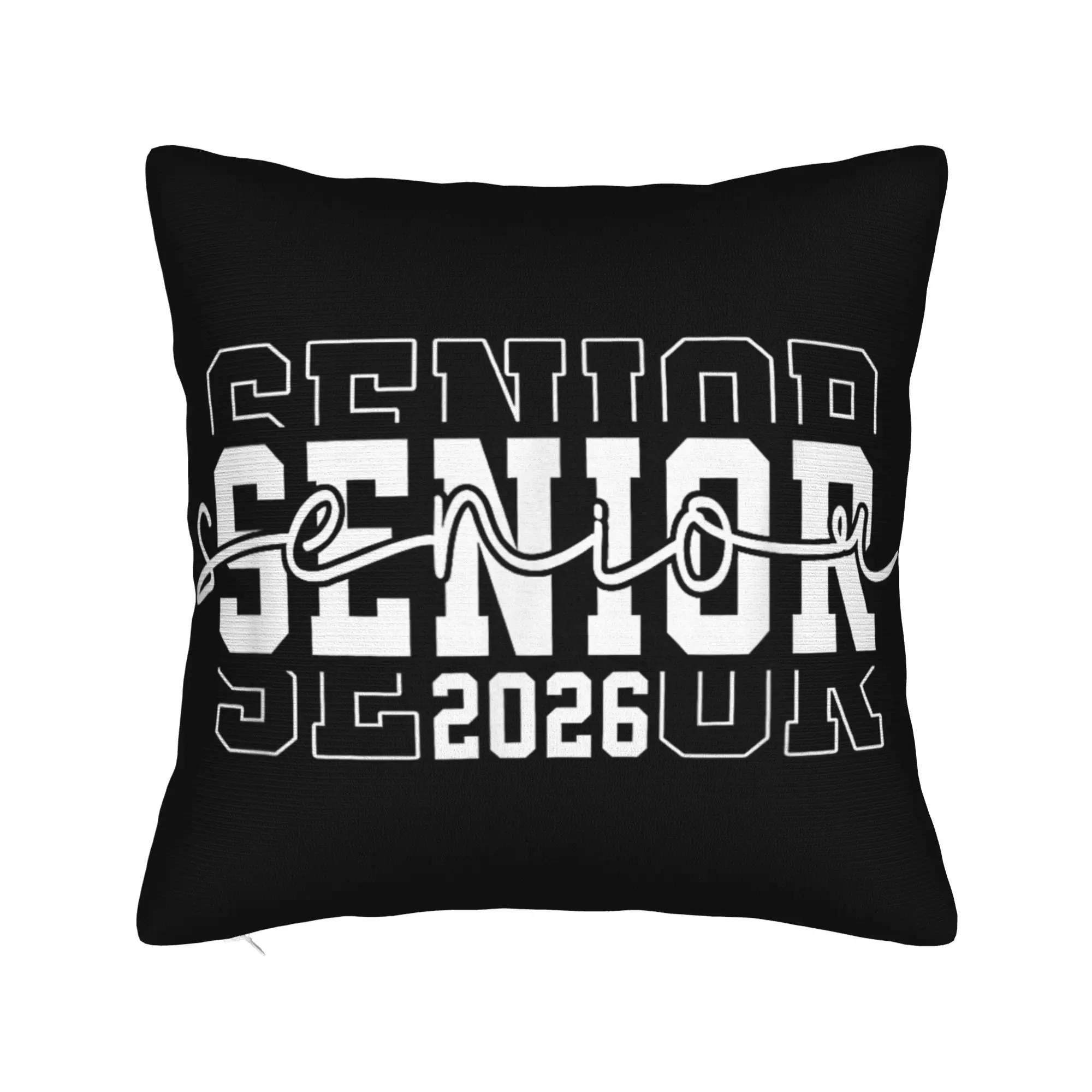 Decorative Pillowcases Class of 2026 Senior Graduation Merch Car  Throw Pillow Case Cover Square Multi-Size