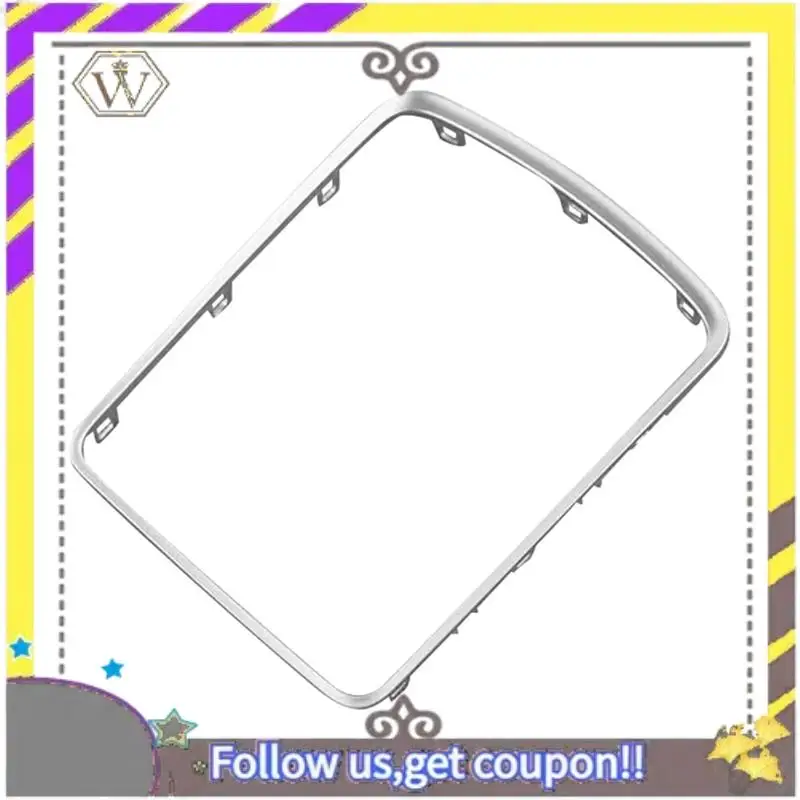 ABXV-8K0864260 Chrome Central Console Frame Trim For  A4 B8 A5 S5 Q5 RS4 RS5 Gear Shift Knob Frame Transmission Base Trim