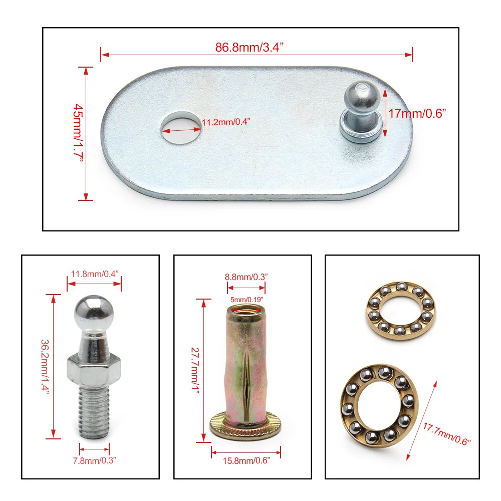 LKW Heckklappenunterstützung Streben Stoßdämpfer Lift Unterstützung für 04-14 Ford F-150 DZ43200