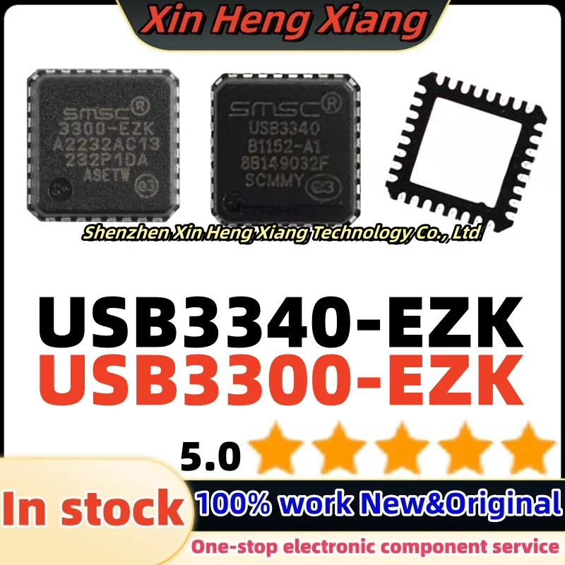 

(10pcs) USB3340 USB3300 3300-EZK 3340-EZK USB3300-EZK USB3340-EZK USB3300-EZK-TR USB3340-EZK-TR QFN-32