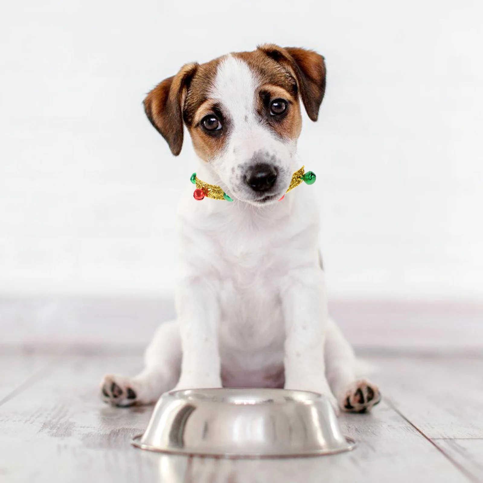 

Durable Adjustable Pet Dog Cat Collar Colorful Bells Necklace Christmas Supplies Comfortable High Quality Polyester Outdoor