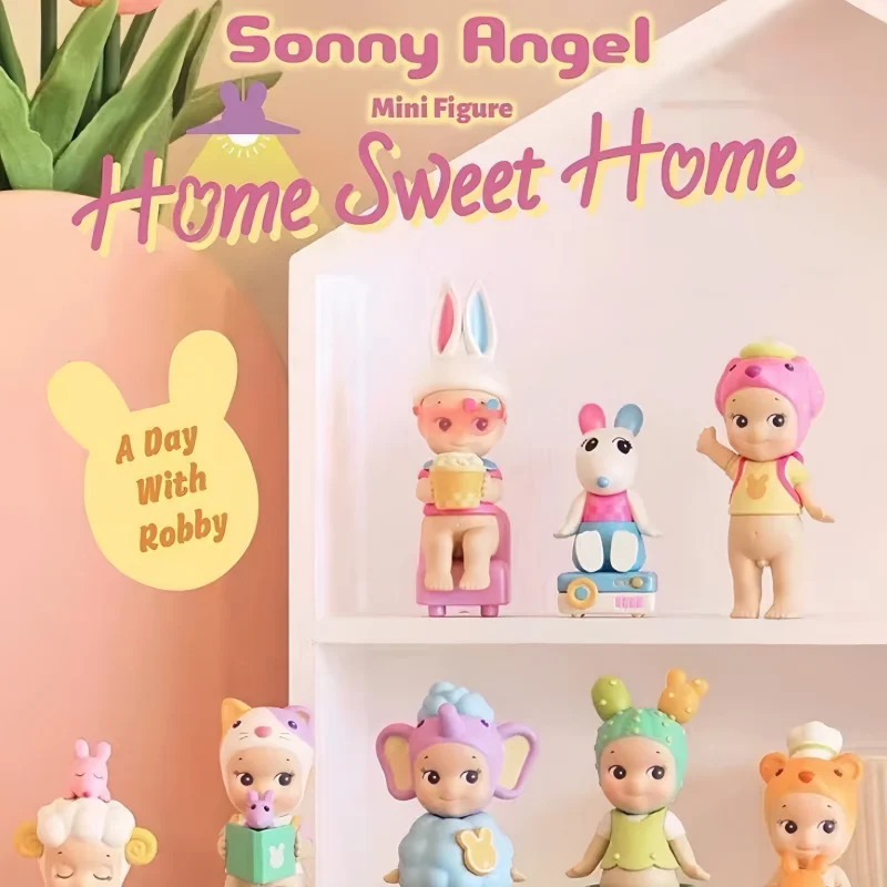 

New Sonny Angel Home Sweet Home Series Blind Boxes Limited Edition Surprise Box Model Collection Doll Decorating Christmas Gifts