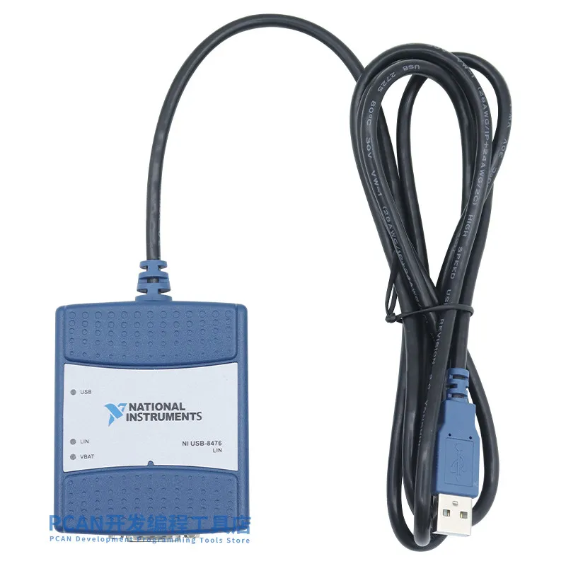 

US NI USB-8476 s 779795-01 CAN USB-LIN Single Port LIN Interface Device