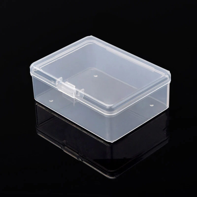 10PCS/lot Plastic Small Jewelry Beads Storage Boxes Organizer Clear Coins Case Container DIY Home Decoration