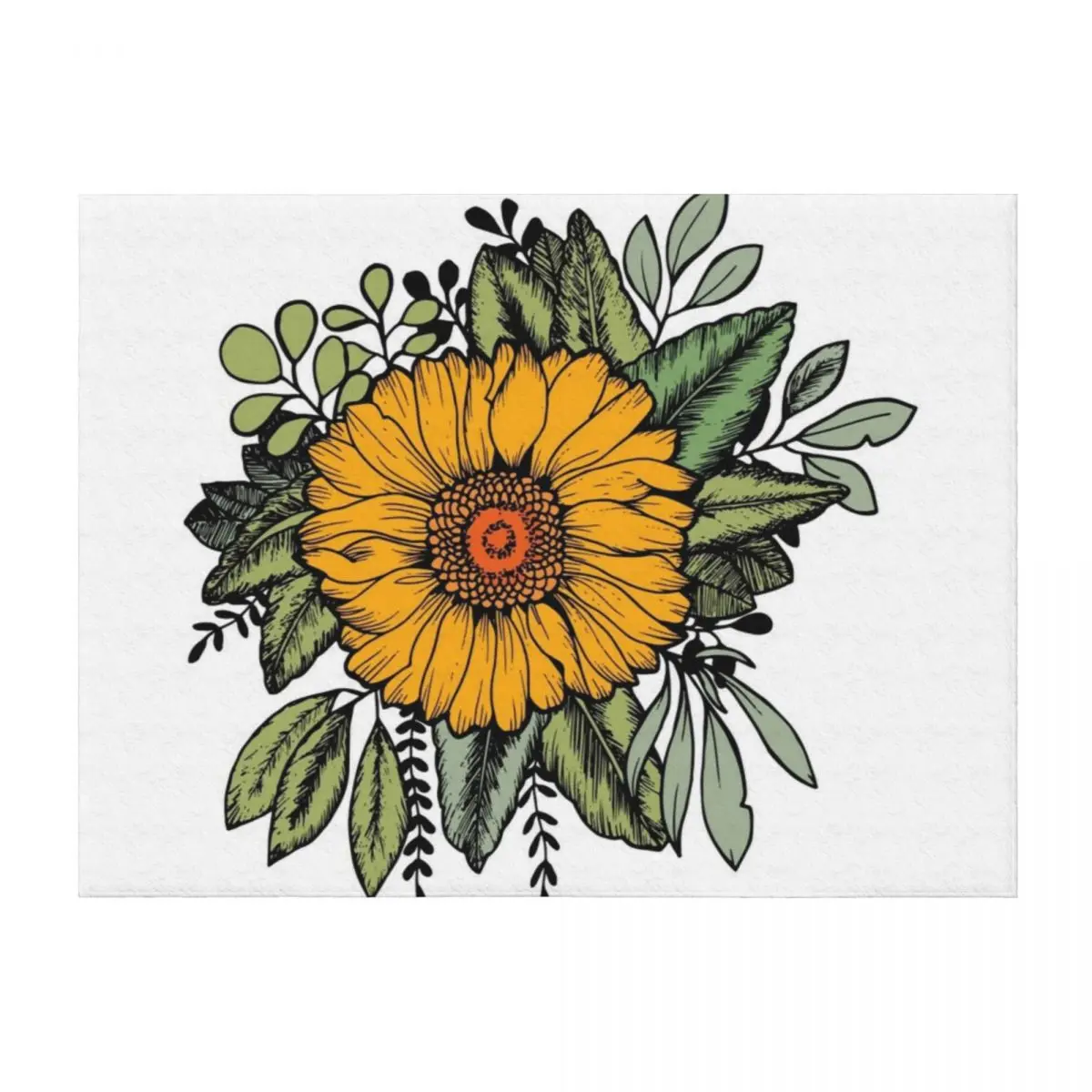 

Sunflower Throw Blanket Flannels For Baby Luxury Brand Blankets