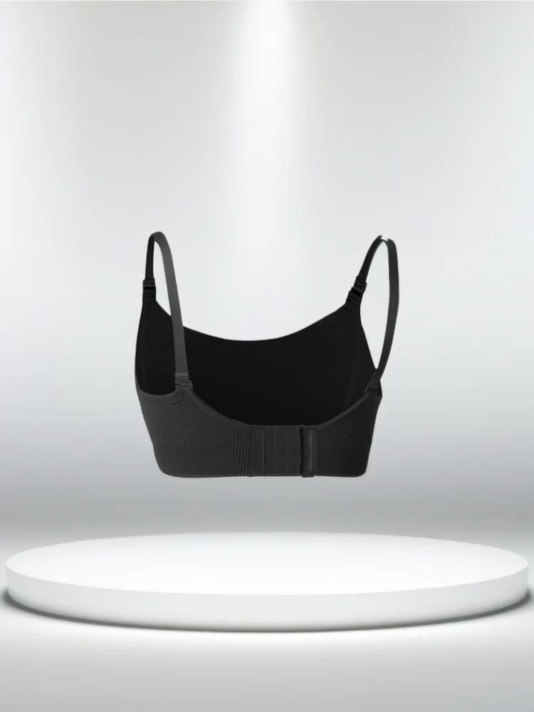 5 PCS Set Breathable Front Open Nursing Bra Maternity Underwear Pregnancy Bra Full Cup Wireless Comfortable Breastfeeding Bra