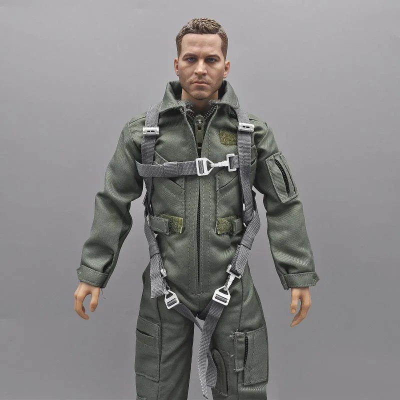 1/6 männlichen Soldat Luftwaffe Militär Uniform Kleidung Kampf Camouflage Anzug Shirts Cargo Hosen Weste Für 12 "Action-figur körper