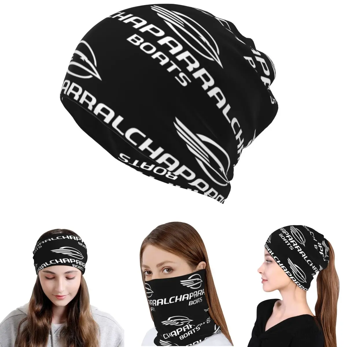 

Chaparral Boats Logo POCKET SIDE Bandana Neck Gaiter Magic Scarf Warm Face Mask Beanies Hat for Men Women Adult Windproof