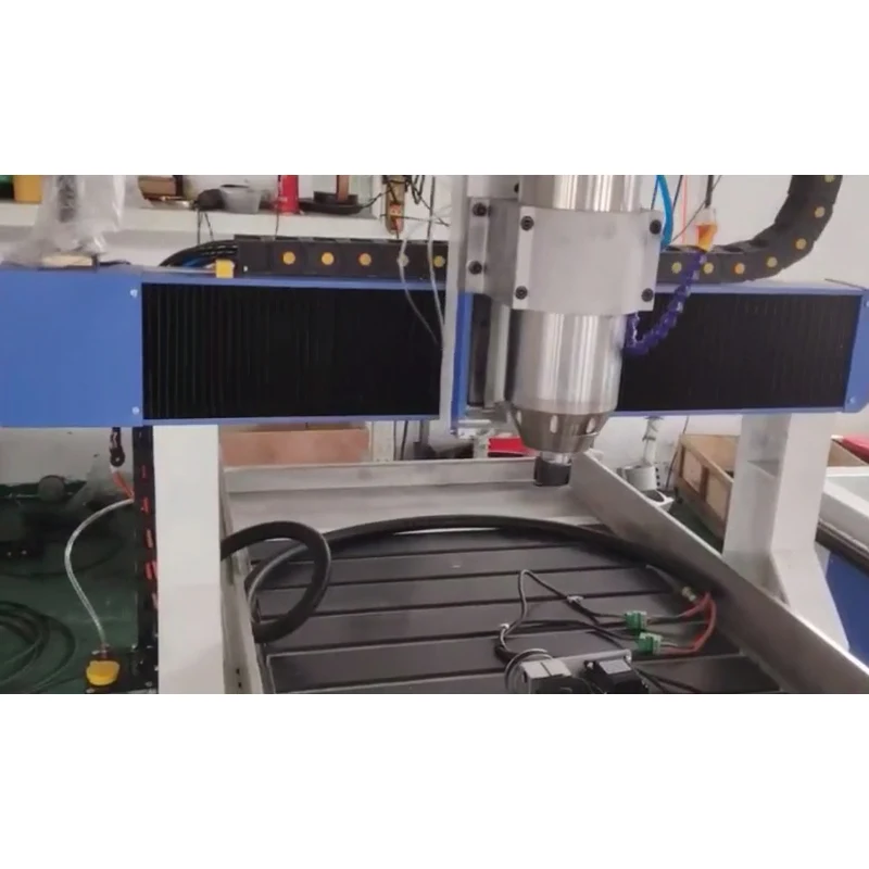 LY Vertical Engraving Machine 6090 CNC Precision Carving Equipment 2.2KW Spindle 300mm Maximum Feed Height with Water Tank