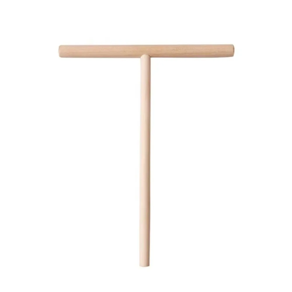 New DIY Pancake Batter Spreader Wooden Pastry Tool Crepe Maker Portable Wooden Spreader Stick Kitchen