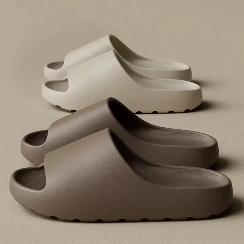 

Hot Coconut Slippers Cloud Thick-soled Sandals Summer Fashion Soft Bottom Beach Men Slippers Women's Sandals EVA Slides