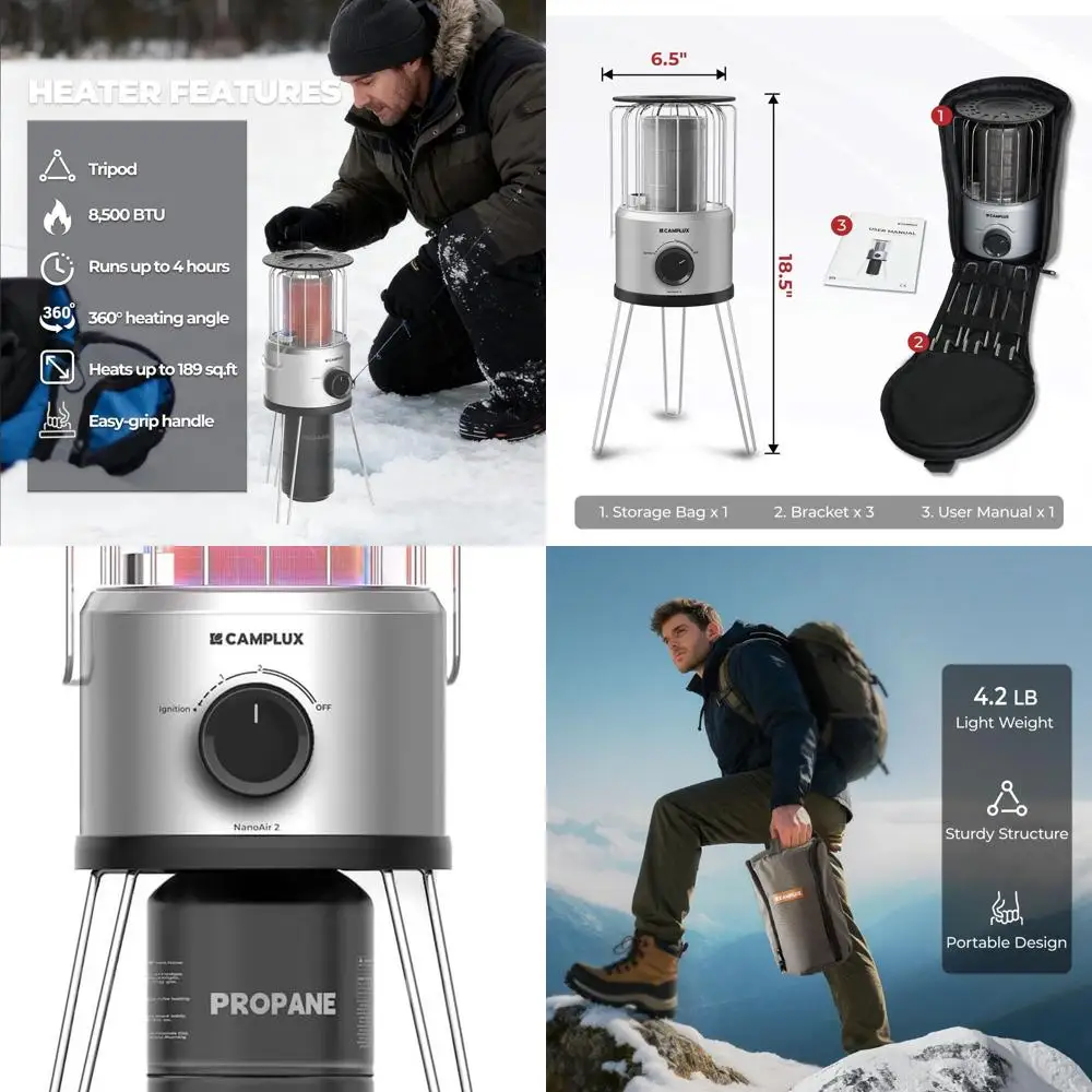 Camplux Portable 85…