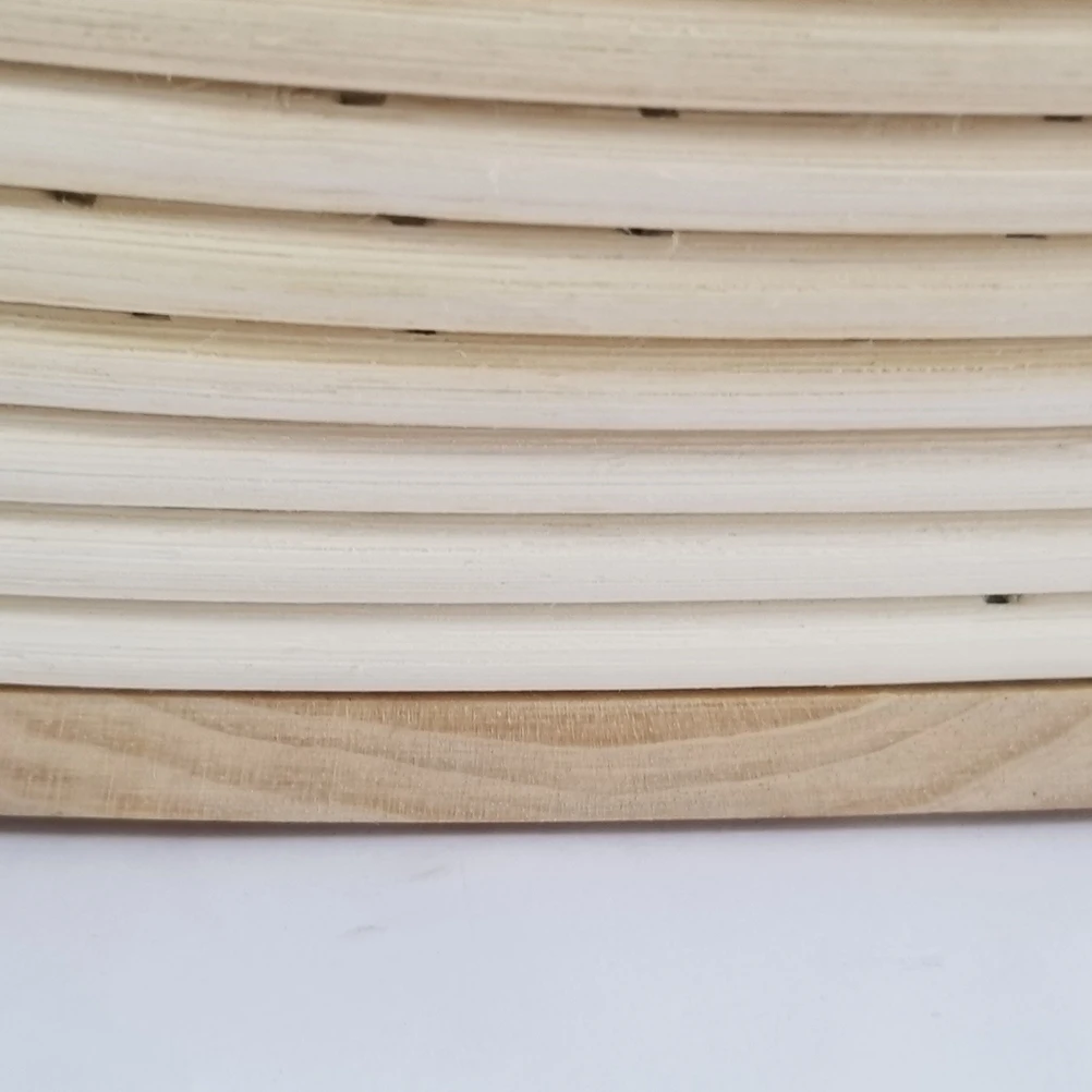 

Natural Proofing Basket Heart Shape 18x15.5cm Non Stick for Bread Rising Sourdough Artisan Dough Baking Tool with Cover