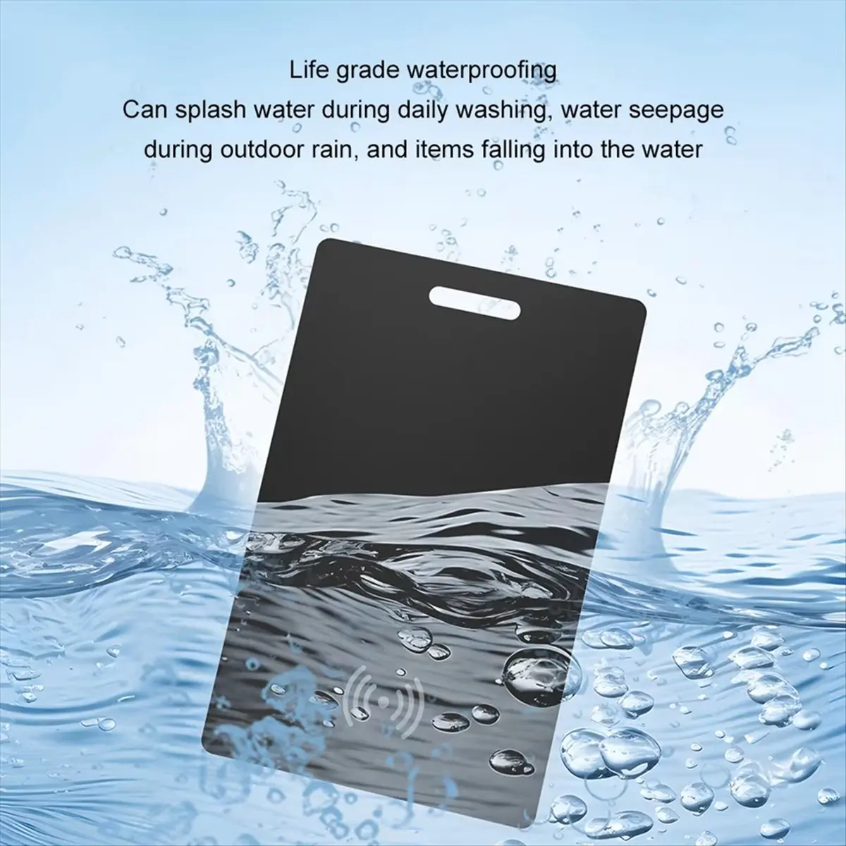 M85K Smart Wallet Track Card Location Tracking Device Wireless Charging Wallet Phone Finder Works for Find My Tracker Tag A