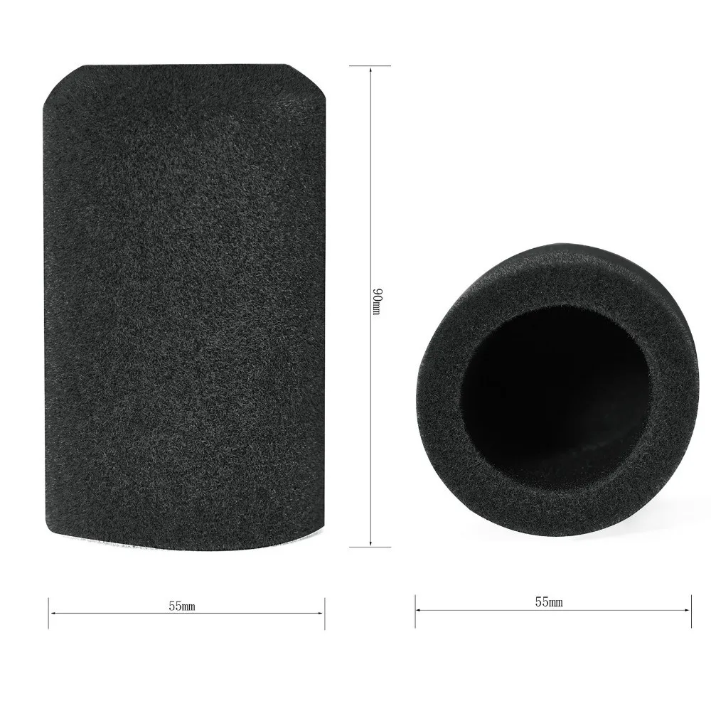 1pcs Replacement Mic Windscreen Cover Flocked Sponge Foam Windproof Microphone Cover Pop Filter Cover for FIFINE Amplitank K688