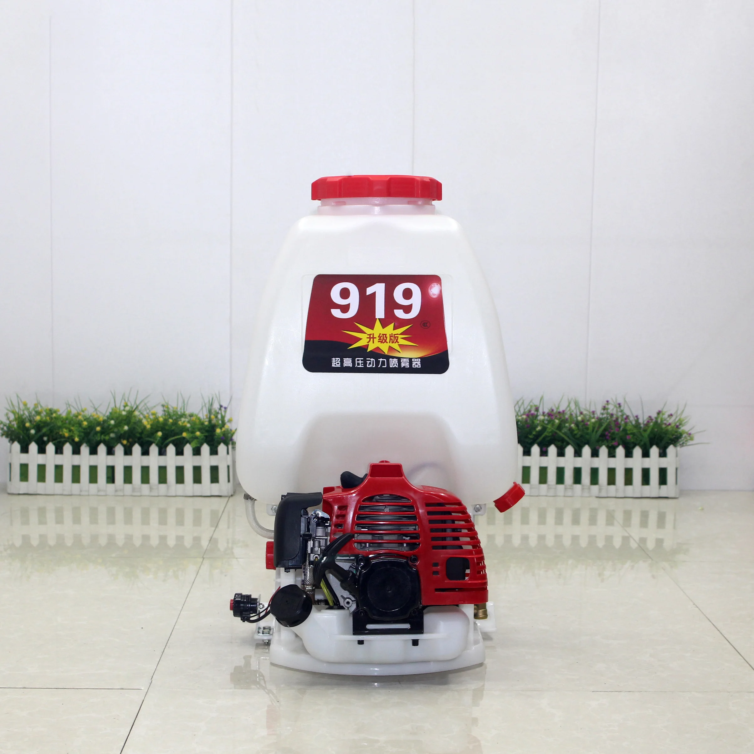 919 DUSTER & SPRAYER BACKPACK MISTER 52CC 2 STROKE AGRICULTURAL PESTICIDES FERTILIZER GASOLINE ENGINE 25L