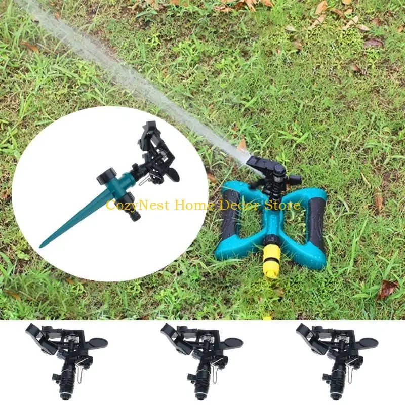 

92MF Automatic Rotating Lawn Water Sprinkler with 360 Degree Rotation for Garden and Grass Irrigation Adjustable Efficient