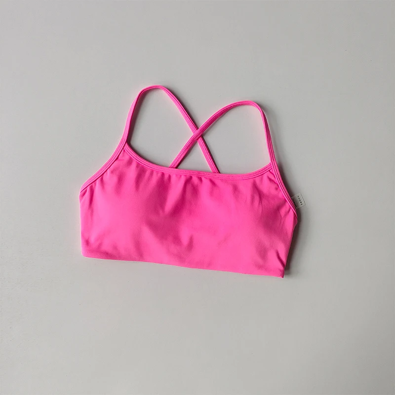 Kreuzschöner Rücken-Sport-BH für Damen, schnelltrocknender Fitness-BH mit Brustpolster, sexy, rückenfreier Yoga-Anzug mit Trägern – Detail 13