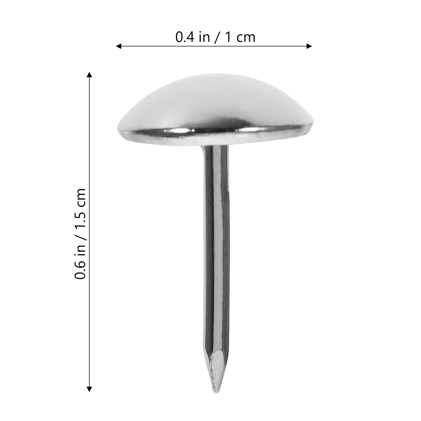 100 قطعة مسامير المفروشات الرجعية المسامير الزخرفية للأثاث أريكة سرير Crafts بها بنفسك الحرف الجدران الأبواب المفروشات المسامير الأثاث #2