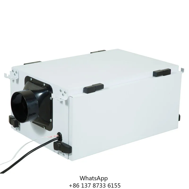 50 Liter Commercial Ducted Dehumidifier Concealed Wall Hanging Dehumidifier Ceiling Mounted Indoor Dehumidifier