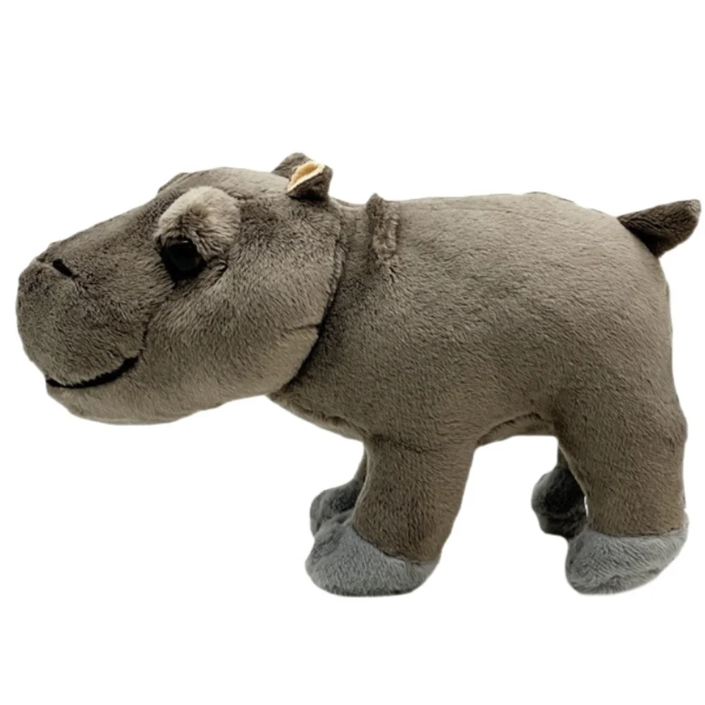 

The Bouncy Pig Moo Deng Plush Toys Cute Stuffed Angry Baby Hippo Doll Cartoon Sitting Posture Hippo Doll Plush Toy Kid Toy