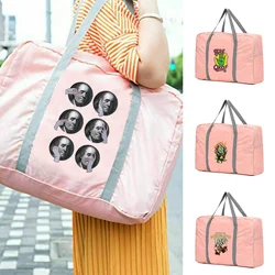 Bolsas de viaje plegables de nailon para hombre y mujer, de gran capacidad bolso de viaje, impermeable, para vacaciones