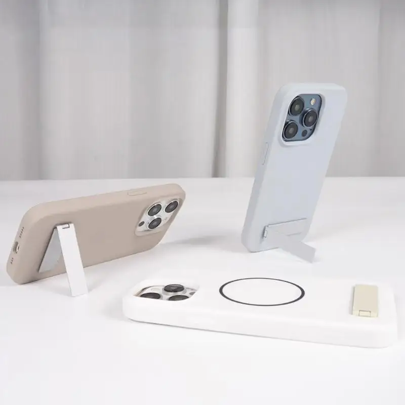 2pcs Phone Kickstand Phone Holder Invisible Foldable Bracket Universal Desktop Phone Stand Vertical/Horizontal Mount D2RC