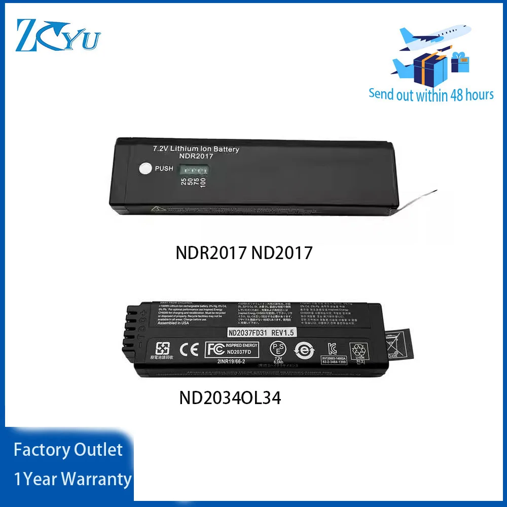 

ND2034OL34 NDR2017 Battery Battery For Olympus Handheld Spectrometer Alloy Stainless Steel Analyzer