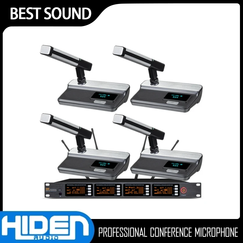 

TS-9004CS Professional Conference Microphone UHF Frequency Band Automatic Frequency Alignment And Anti-interference