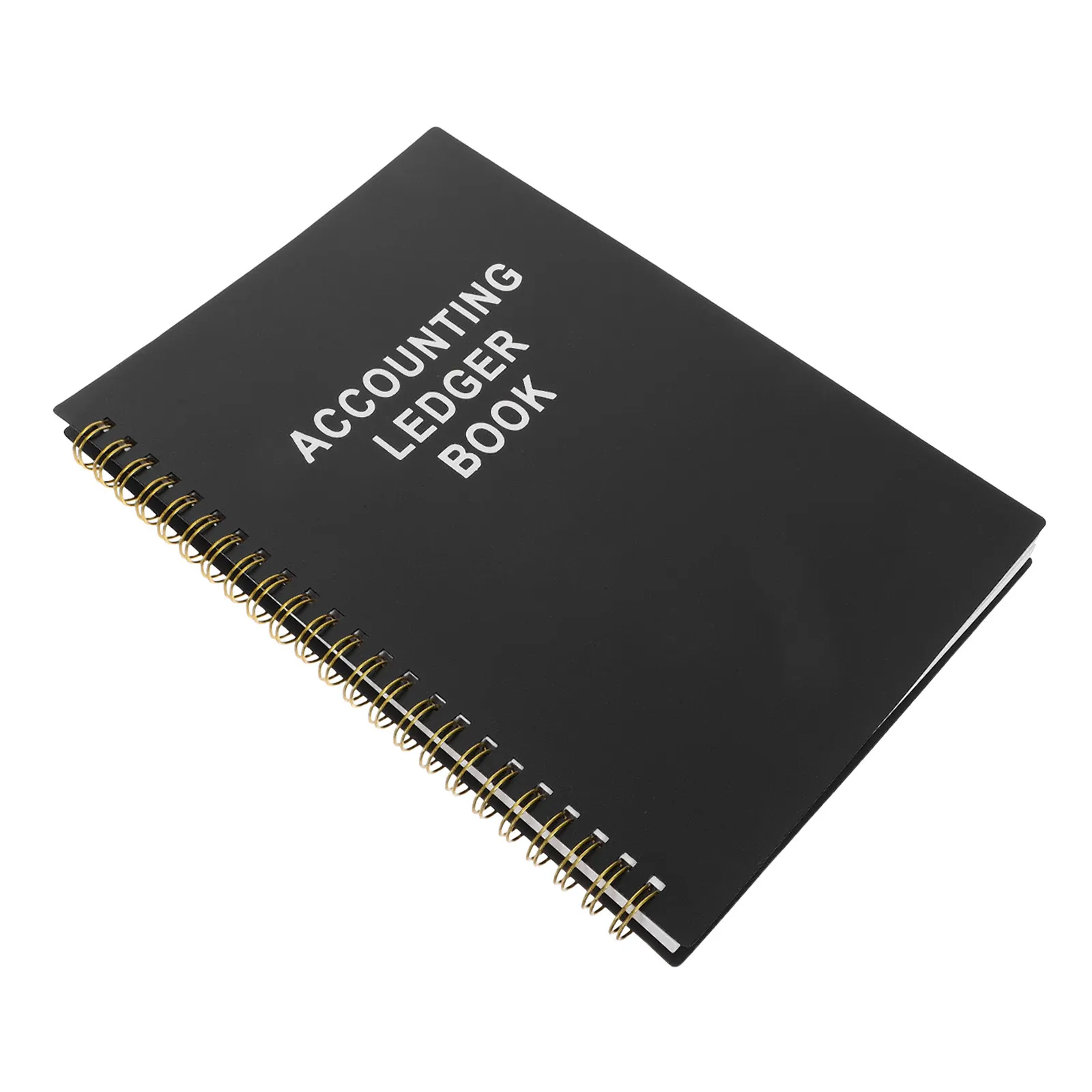 会計帳簿-85x6-エクスペンス-トラッカー-ノート-スパイラル綴じ-月次収入支出記録-小規模ビジネス用