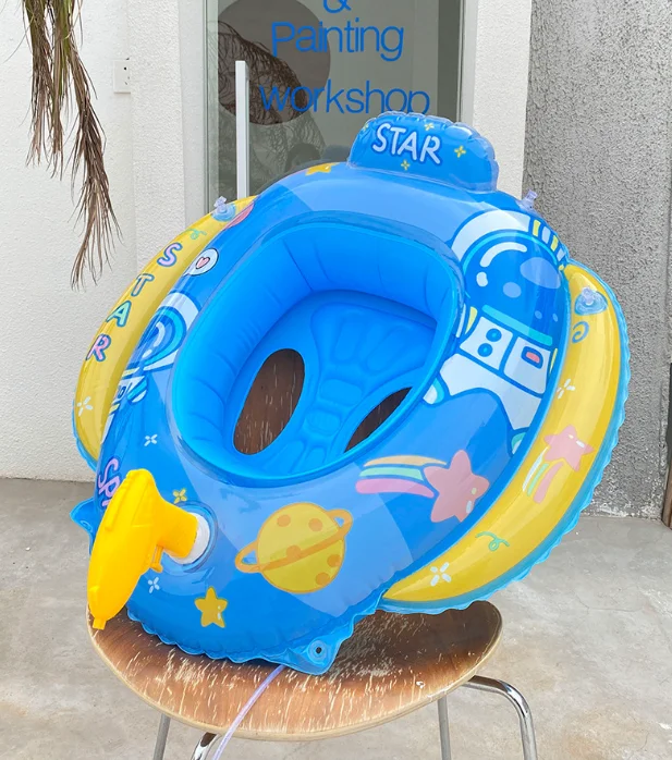 1 pcs Space & Dinosaur Baby Swimming Ring Float Toy