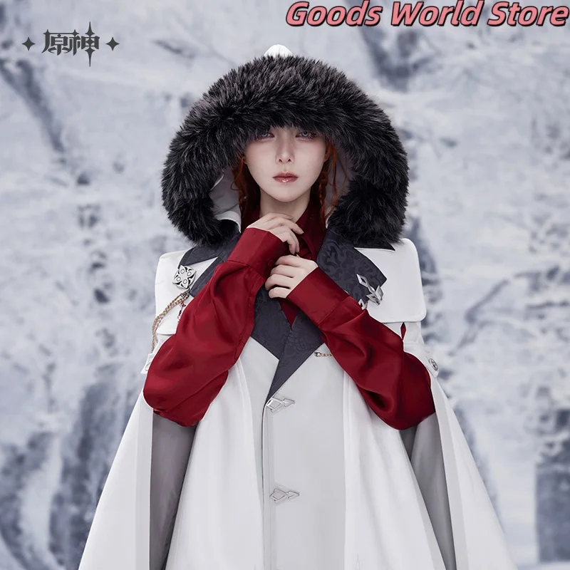 

Original Tartaglia Arlecchino Wanderer Sandrone II Capitano Dottore cloak Clothing Genshin Impact Cosplay Costume Halloween Gift