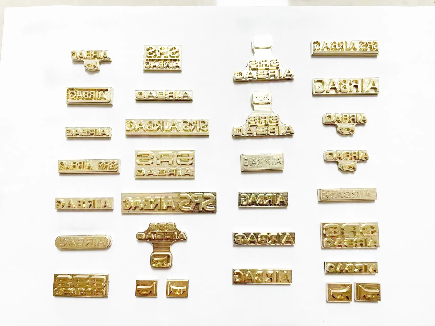 D60 D61 D62 D63 D64 D65 D66 D67 D68 D69 D70  Brass Mould Stamp FOR SRS AIRBAG Price For One Piece Only