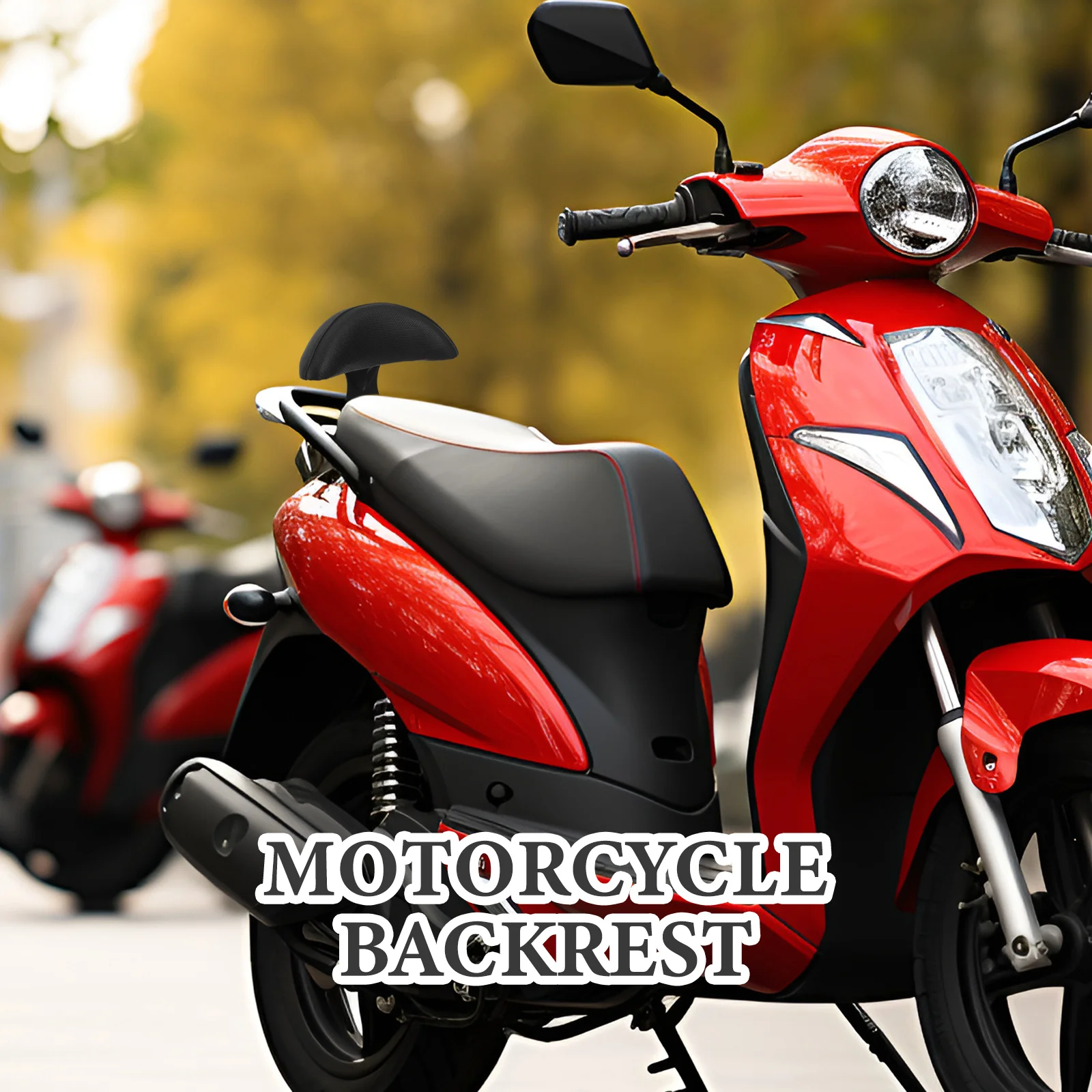 

Electric Bicycle Seat Cushion Replacement Heavy Duty Soft Bike Backrest for Safety Comfortable Riding Position Skid Proof Child