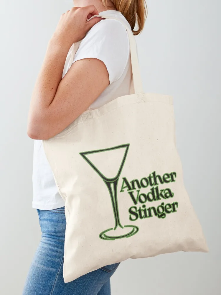 Company - Another Vodka Stinger Tote Bag Woman shopper bag Gift bag Canvas Tote