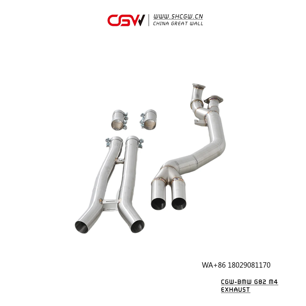 

CGW Titanium Midpipe Exhaust for F80 F82 F83 M3 M4