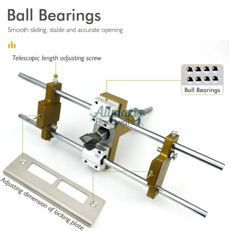 

Позиционирование долбежного станка для деревянных дверей, установка долбежного станка, блокировка FXED、 Сверлильные и специальные инструменты из алюминиевого сплава