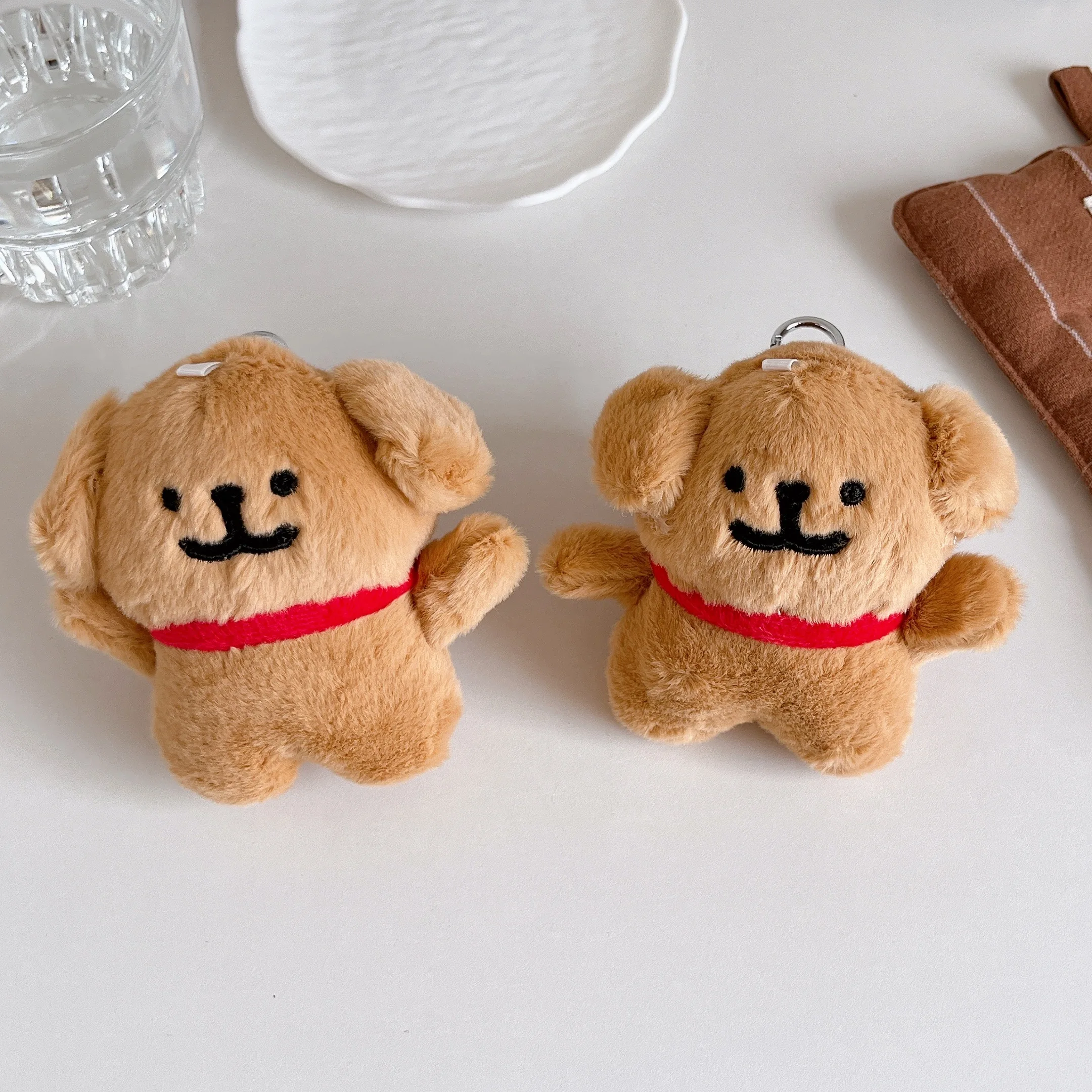 Korea Cute Plush Line Puppy Furry Earphone Case for Airpods Pro 3 1/2 3 4 Pro2 Bluetooth Headphone Charging Box Protective Cover