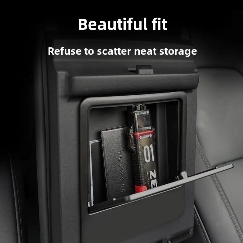 Voor Tesla Model 3 2017 2018 2019 2020 2021 2022 2023 Auto Middenconsole Opruimen Lade Armsteun Case verborgen Opbergdoos Accessoires