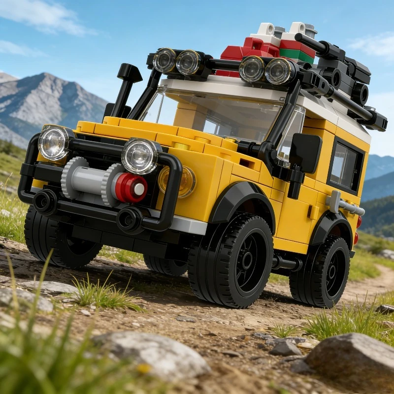 269 PCS Classic Defender 90 Off-Road Blocks, Simulation Assembly Model, Educational Toy for Teens & Adults, Festival Gift