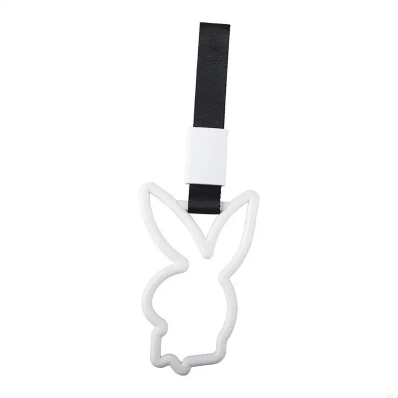 Rabbit Design Vehicle Static Band Reflective Strips Tow Strap For Rear Bumper R6FB
