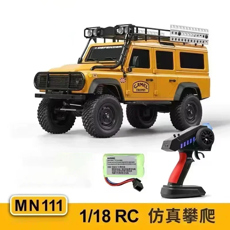 Mn111 Four-wheel Drive Climbing Rtr Version 1:18 Simulation Off-road Vehicle Model Climbing Rc Remote-controlled Car Toy