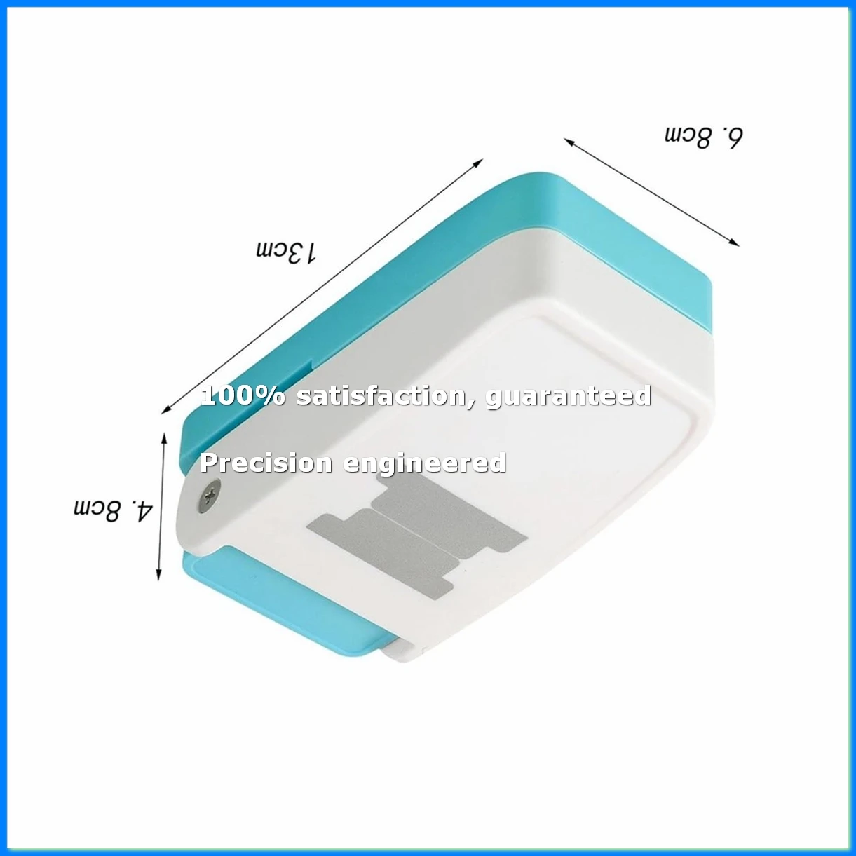 

2 Pcs File Tab Punch for Crafting 1.5In 2 Shapes DIY Index Tab Puncher Label Tag Paper Punch for Scrapbooking Book Tabs-A49I
