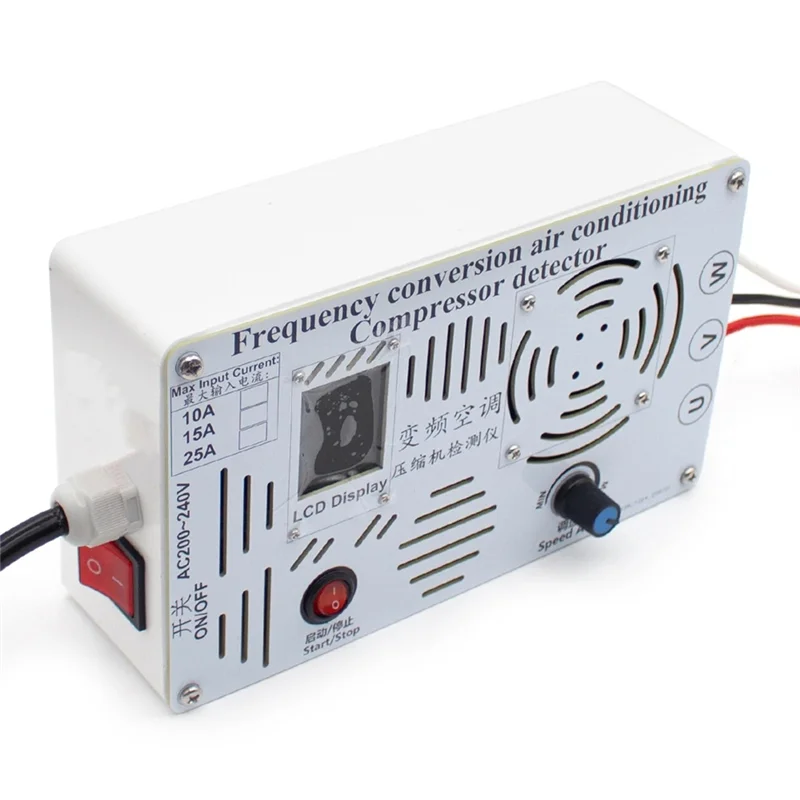 كاشف ضاغط مكيف الهواء 1-5 حصان أداة اختبار تحويل التردد العاكس