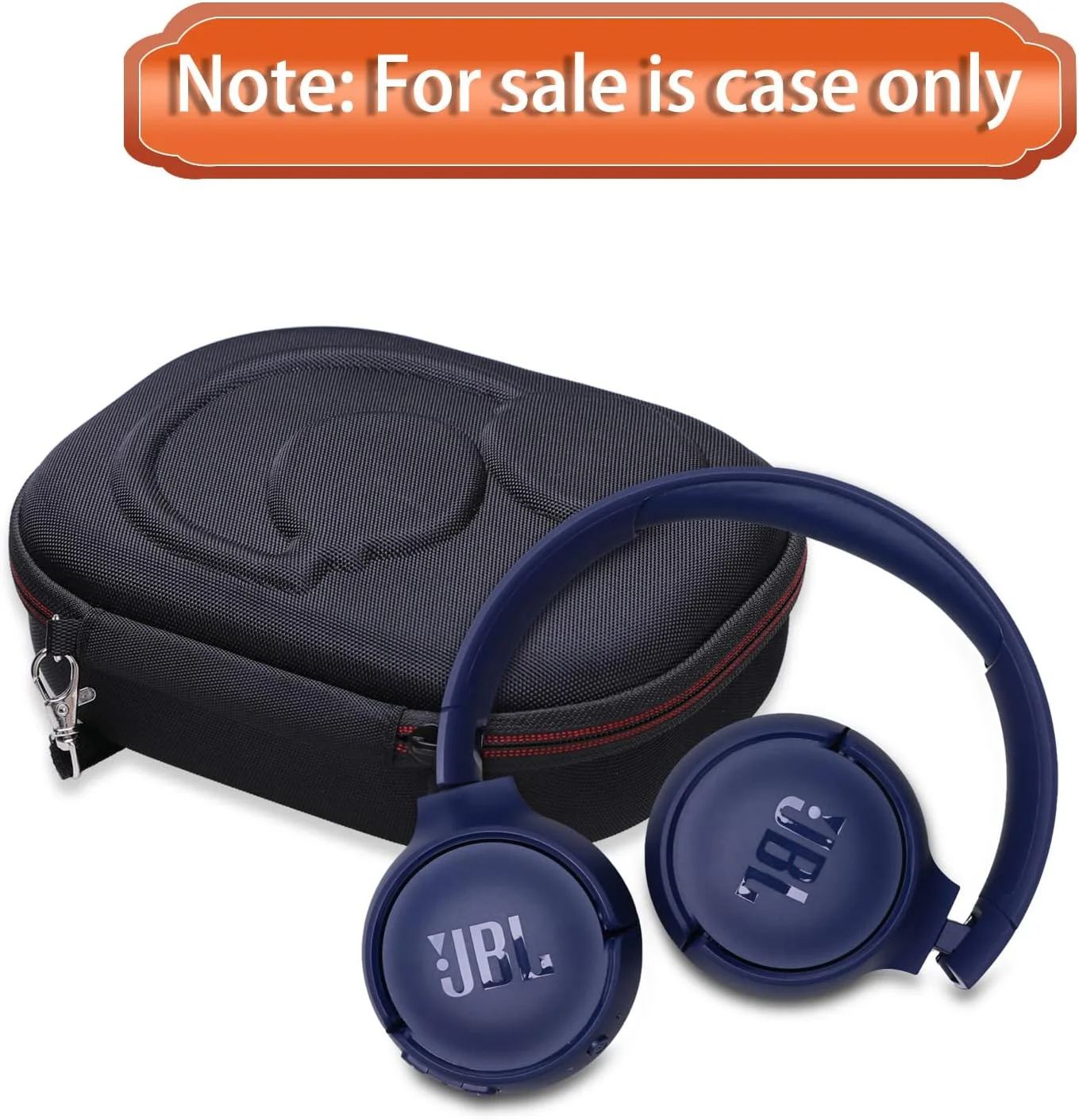 LTGEM EVA Hard Case for JBL Live 770NC/660NC/650BT/460NC/670NC/400BT/E45BT Bluetooth Wireless Headphone(Light Blue) - view 3