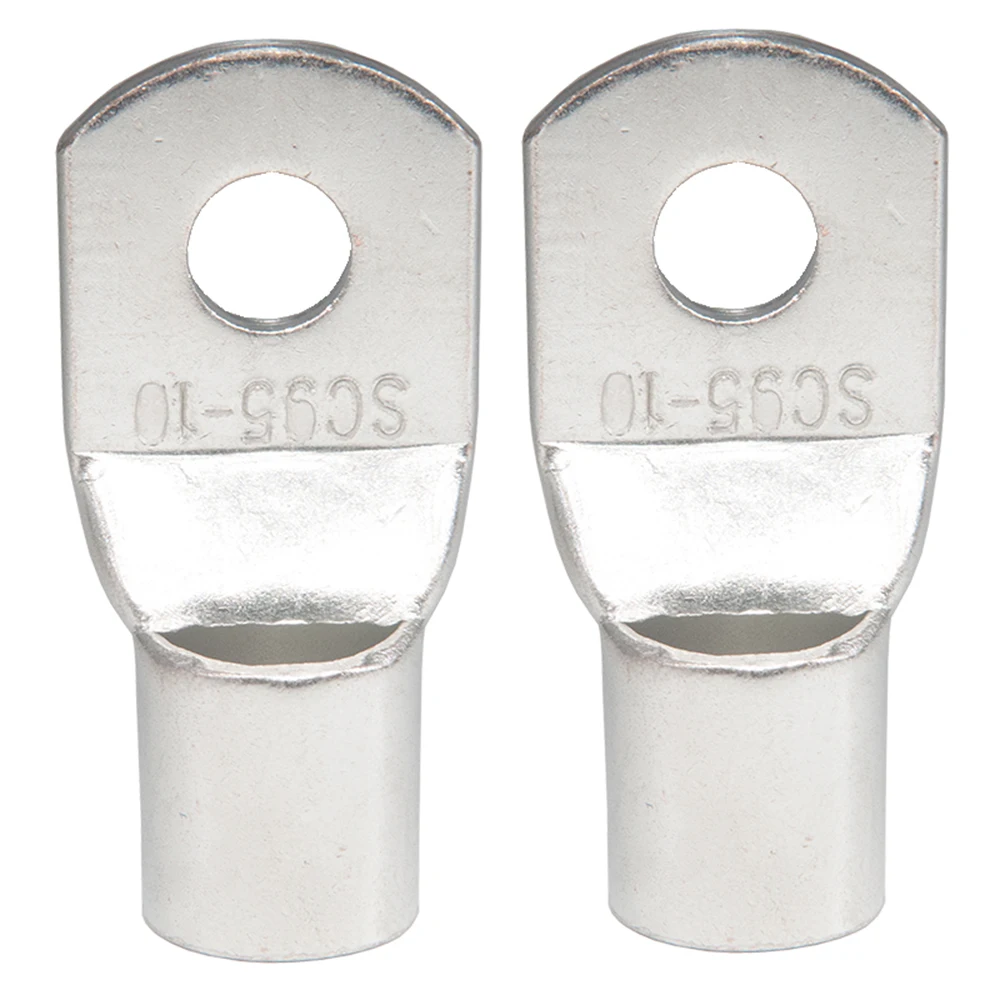 SC35-6 35-8 50-8 50-10 70-8 95-8 Common Bolt Hole Tinned Copper Cable lugs Battery Terminals set Wire Connector