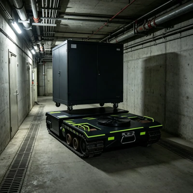 Compact Electric Load Mover Remote Control 12 Ton for Tight Space Warehouse Equipment Shifting Customized High Quality