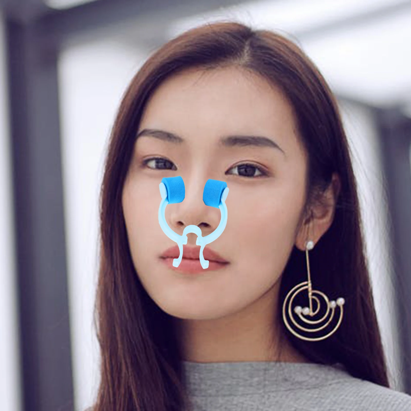 

4Pcs Nosebleed Stoppers Anti Snore Device Plastic Nasal Clip for Breathing Exercise Nose Shaping Comfort Fit Multi Occasion Use