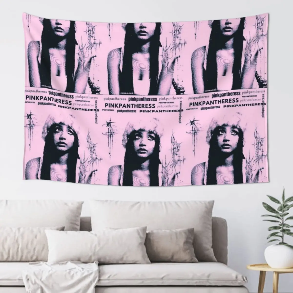 

PINKPANTHERESS pink decal Tapestry Carpet Wall Decorations For Room Living Room Decoration Room Decorations Tapestry