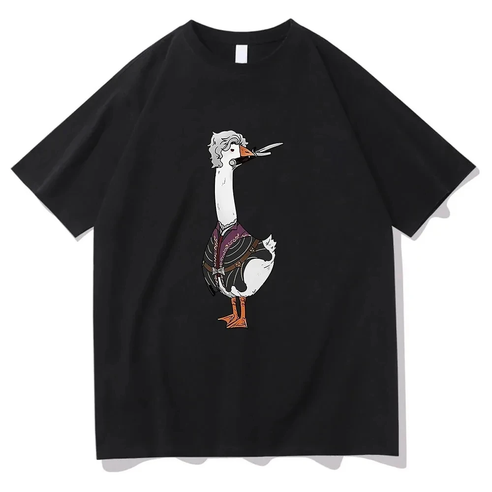 Funny Goose Astarion T-Shirt Yes Darling Do You Need Something Print T Shirt Men Women Cotton Short Sleeve  Summer Tops Clothes